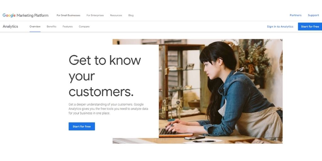 Starting your Google Analytics