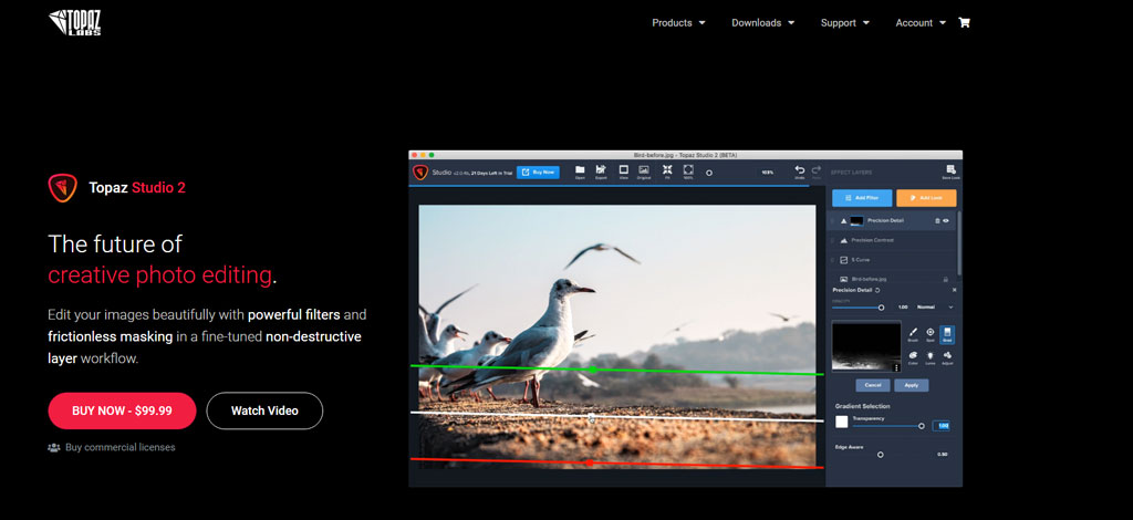 Topaz Studio AI photo editing tool