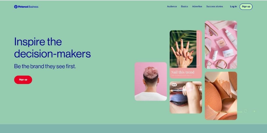 Creating Pinterest account