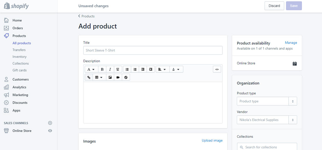 Sell on Shopify