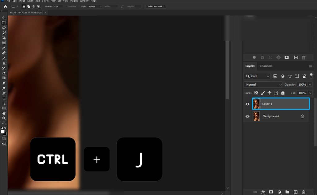 Remove Skin Blemishes in Photoshop