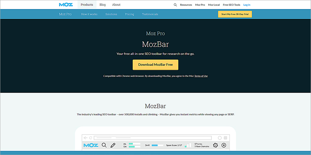 MozBar